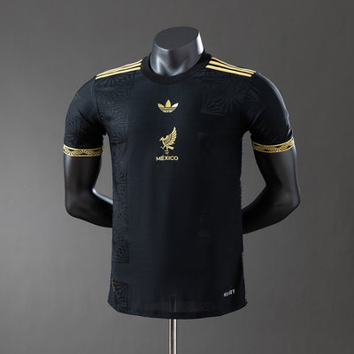 Mexiko Trikot 2025/26 Schwarzes Kit Spielerversion