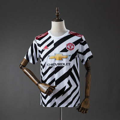 Manchester United Auswärtstrikot 2020-21 Retro Fußball Trikot