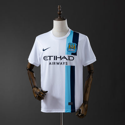 Manchester City Trikot 2013-14 Drittes Retro Fußballtrikot