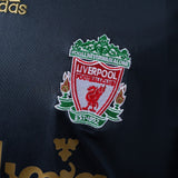Liver Jersey 2009-10 Away Retro Football Kit Long Sleeves