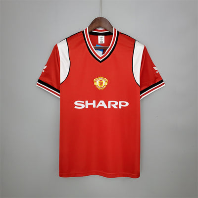 Man United Trikot Heimtrikot 1985/86 Retro Fußball-Team-Fußballtrikot