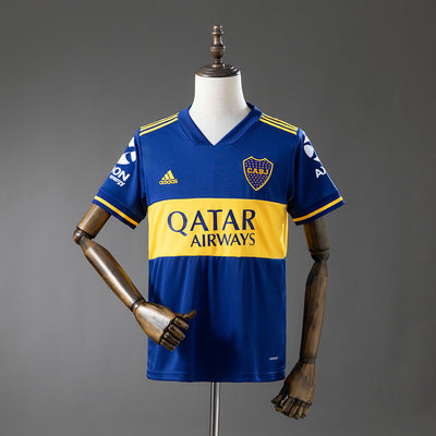 Boca Juniors Heimtrikot 2020-21 Retro Fußball-Kit Fußball-Shirt
