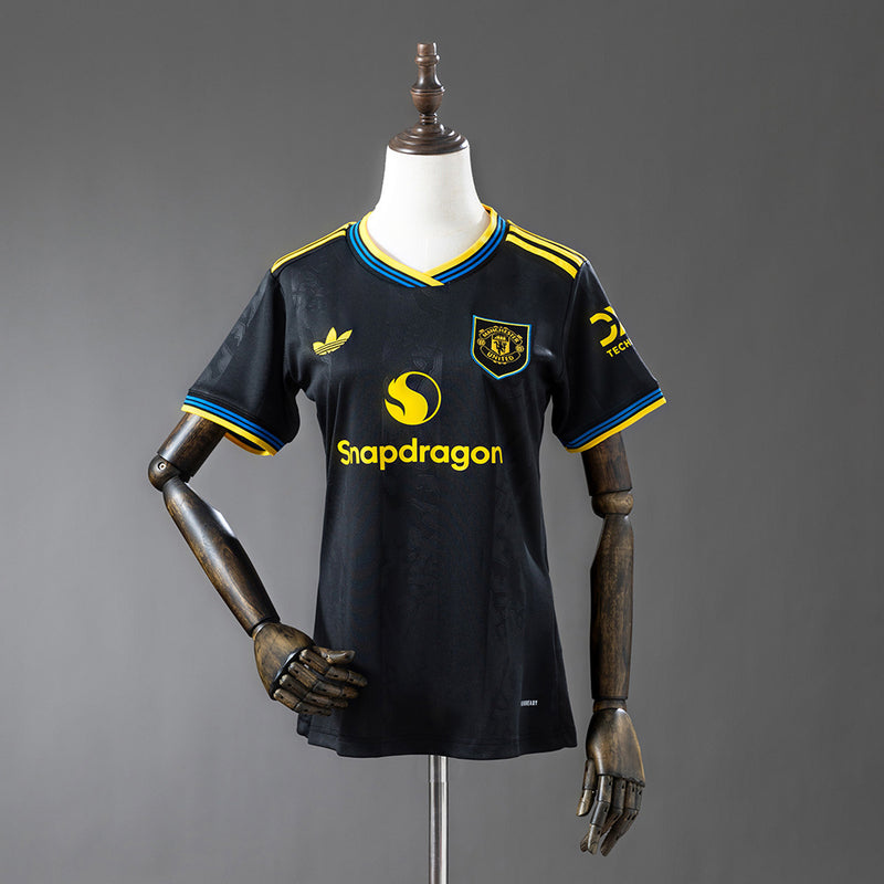 Damen Manchester United Trikot 25/26 Drittes Fußballtrikot
