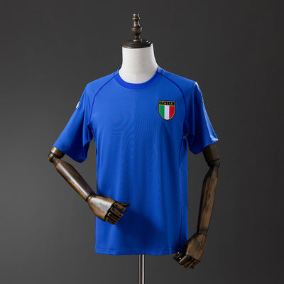 Italien Trikot 2000 Heim Retro Fußball-Trikot