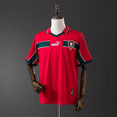 Marokko Trikot 1998 Drittes Retro Fußballtrikot