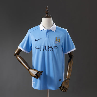 Manchester City Trikot 2015/16 Heim Retro Fußball-Kit