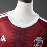 Kids Qatar Home Jersey 2026 World Cup Football Kit Soccer Shirt PalmSportss