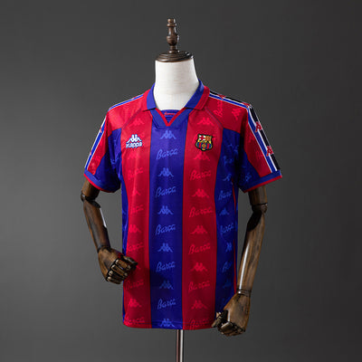 Barcelona Trikot 1996-97 Retro Heim-Fußball-Trikot