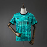 Liverpool Away Jersey 2020-21 Retro Football Kit Soccer Shirt PalmSportss