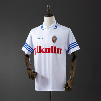 Real Zaragoza Trikot 1995-97 Heim Retro Fußballtrikot