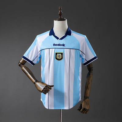 Argentinien Trikot 2000 Heim Retro Fußball-Trikot