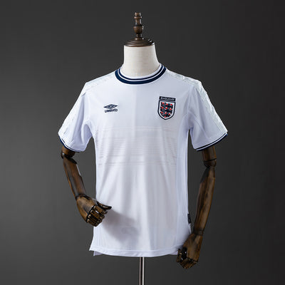 England Trikot 2000 Heim Retro Fußballtrikot