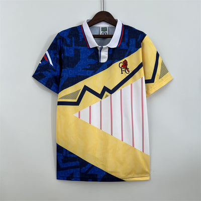 Chelsea Trikot Heimtrikot 1990 Retro Fußballmannschaft Fußballtrikot