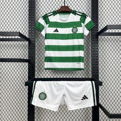 Kinder Celtic Trikot 25/26 Heimspielausrüstung Fußballtrikot