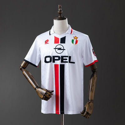 AC Mailand Trikot 1996-97 Auswärts Retro Fußballtrikot