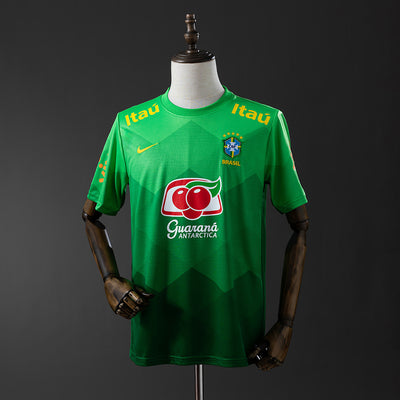 Brasilien Trikot 2020 Training Grün Retro-Kit