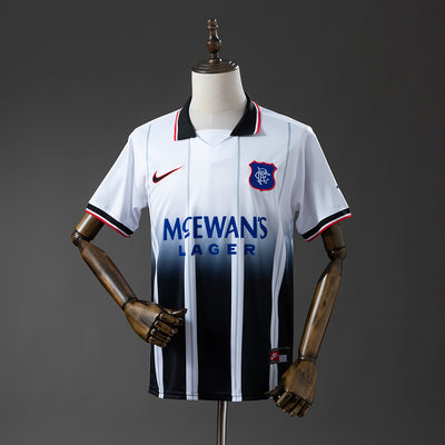 Rangers Trikot 1997-99 Auswärts Retro Fußballtrikot