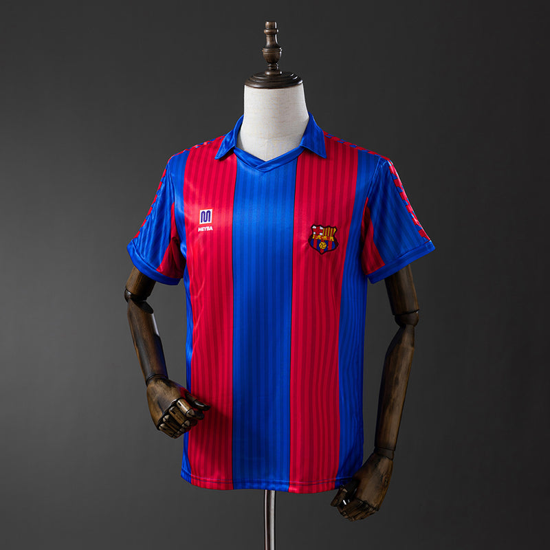 Barcelona Trikot 1989-92 Heim Retro Kit