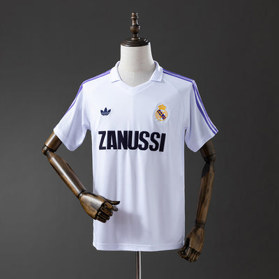 Real Madrid Trikot 1984-85 Heim Retro Fußball Trikot