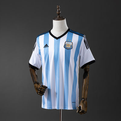 Argentinien Trikot 2014 Heim Retro Fußballtrikot