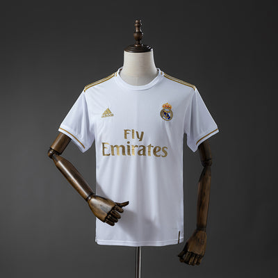 Real Madrid Heimtrikot 2019-20 Retro Fußballtrikot Fußballshirt