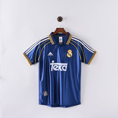Retro Real Madrid Trikot 1998-99 Drittes Fußballtrikot