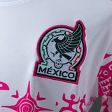 Mexico Jersey 2026 Pink White Football Kit