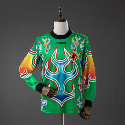 Retro Japan GK Jersey 1998 Long Sleeves Football Kit Soccer Shirt