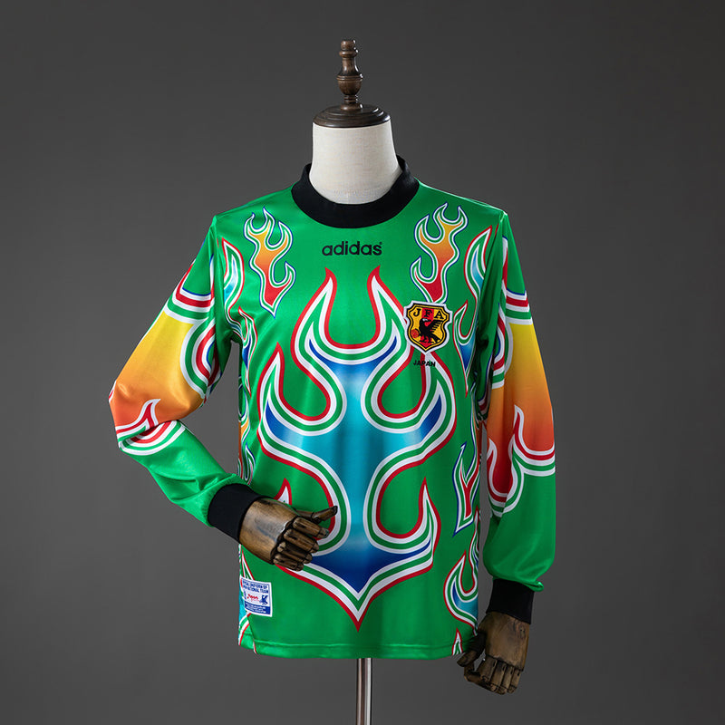 Retro Japan GK Trikot 1998 Langarm Fußballtrikot Fußballhemd
