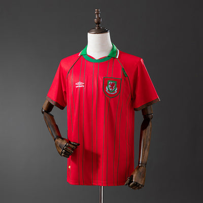 Wales Trikot 1994 Heim Retro Fußball-Trikot