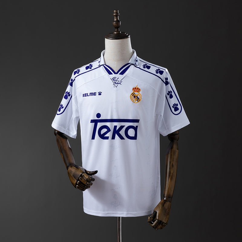Real Madrid Trikot 1994-96 Heim Retro Fußball Trikot