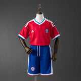 Kids Chile Home Jersey 2026 World Cup Football Kit Soccer Jersey PalmSportss
