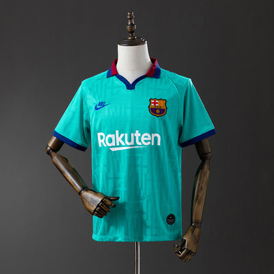 Barcelona Trikot 2019-20 Drittes Retro-Fußball-Kit