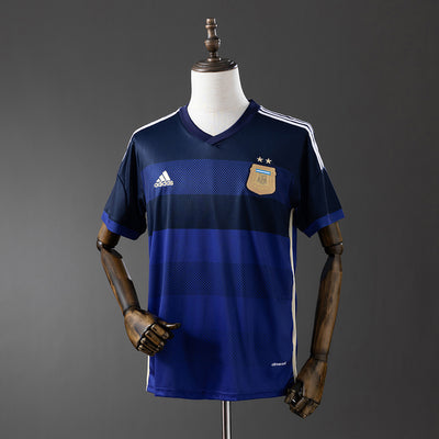 Argentinien Trikot 2014 Auswärts Retro-Fußball-Trikot