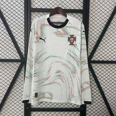 Portugal Trikot 25/26 Auswärts Langarm Ronaldo Fußball Trikot