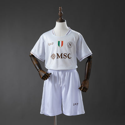 Kids SSC Neapel Auswärtstrikot 2025/26 Fußballtrikot