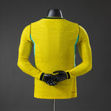 Player Version Brazil Home Jersey 2026 World Cup Long Sleeves Football Kit Soccer Shirt