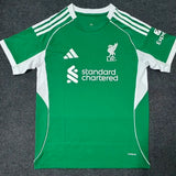 Liverpool Jersey 25/26 Green Football KIt Soccer Jersey - PalmSportss