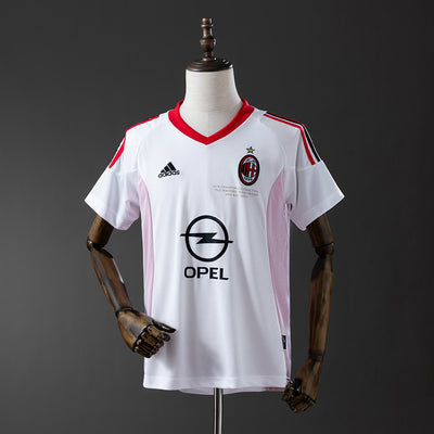 Retro AC Mailand Trikot 2002-03 Auswärtstrikot