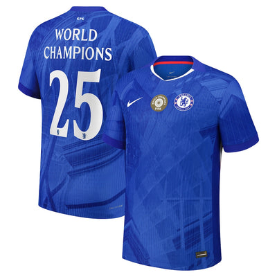 Spieler Version Chelsea Trikot 25/26 Heim Weltmeister 25 Fußball Trikot