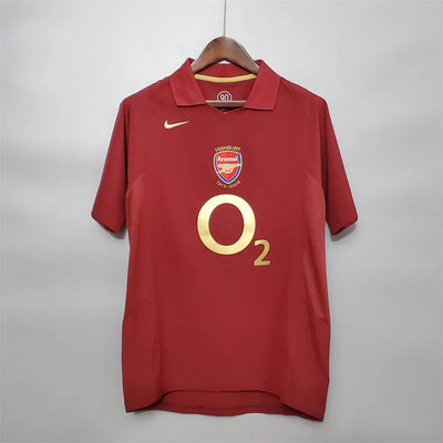 Arsenal Retro Jersey 2005 2006 Home Football Jersey Soccer Shirt