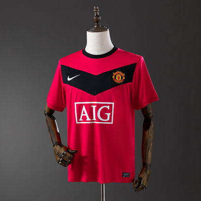 Man United Trikot 2009/10 Heim Retro Fußballtrikot