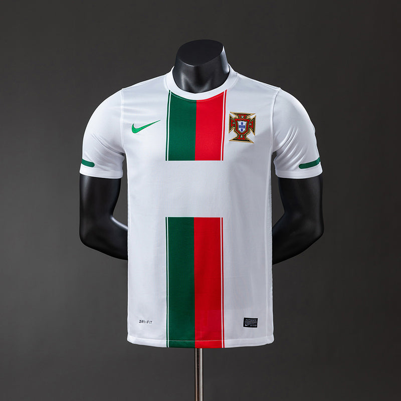Portugal Trikot 2010 Auswärts Retro Fußballtrikot Spielerversion