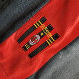 AC Milan Jersey 98/99 history retro Football kit Custom Name 1998 1999 Soccer Sport Shirt