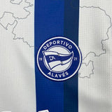 Deportivo Alaves Jersey 25/26 Home Football Kit Soccer Jersey