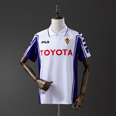 Fiorentina Trikot 1999-00 Auswärts Retro Fußballtrikot