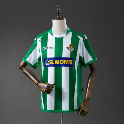 Real Betis Trikot 2001-02 Heim Retro Fußball Trikot