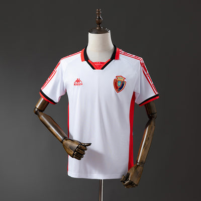 Osasuna Trikot 1997-98 Auswärts Retro Fußballtrikot