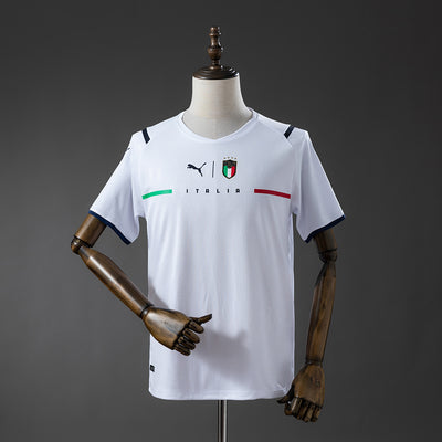 Italien Auswärtstrikot 2022 Retro Fußball-Set Fußballtrikot
