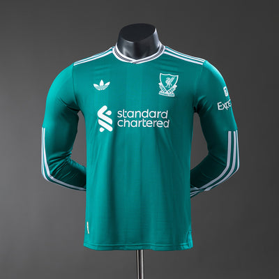 Liver Jersey 25/26 Drittes Fußballtrikot Spielerversion Langarm